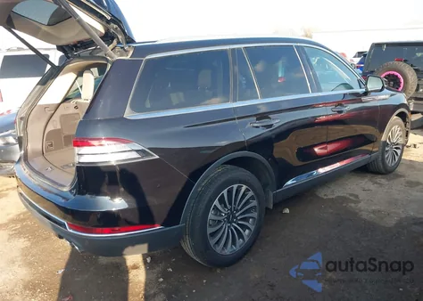 2022 Lincoln Aviator Reserve из США, поврежденный, VIN 5LM5J7XC9NGL02986